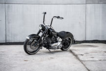 Harley davidson softail mexican zwart 39