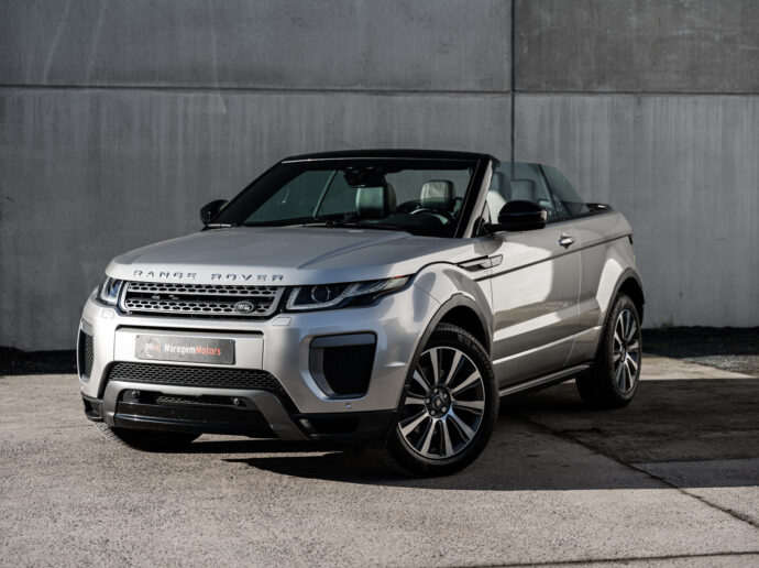 Range Rover Evoque Cabriolette | soft top | meridian audio